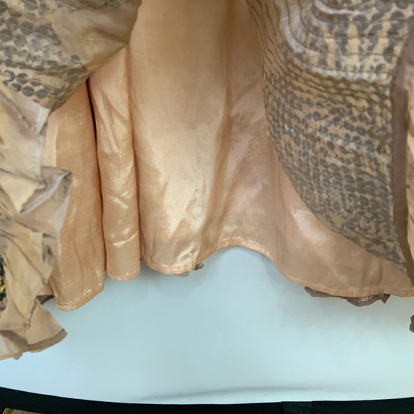 NWT Anthropologie Let Me Be Sz Small Deep-V Neck Sequin Smocked Long Maxi Dress - Picture 6 of 12